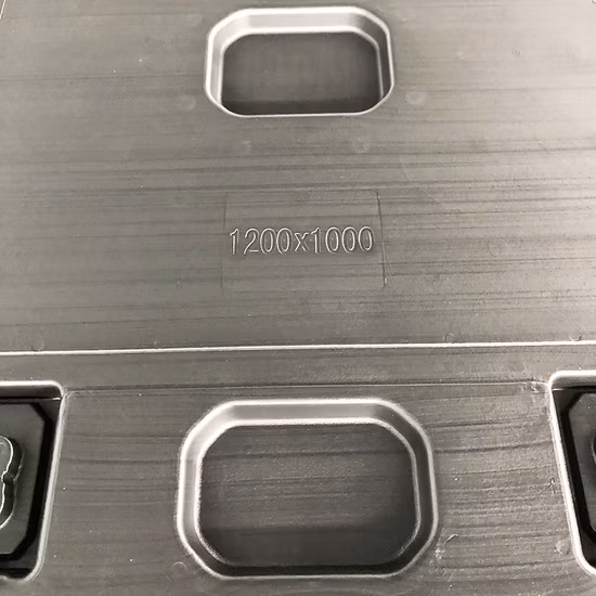 Contenitore per pallet in plastica impilabile per scatola di conservazione della frutta per magazzino