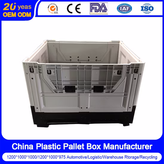 Pallet in plastica per l'industria automobilistica