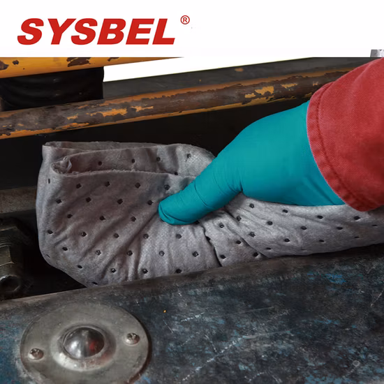 Kit universale per sversamenti di prodotti chimici Hazmat Kit di emergenza Kit per sversamenti di olio