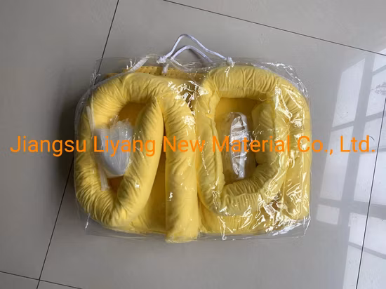 Kit di risposta alle fuoriuscite di prodotti chimici Kit per assorbimento di liquidi aggressivi