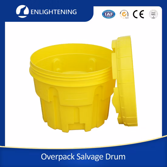 Kit di contenimento ambientale di sicurezza per fuoriuscite di petrolio da 240 litri